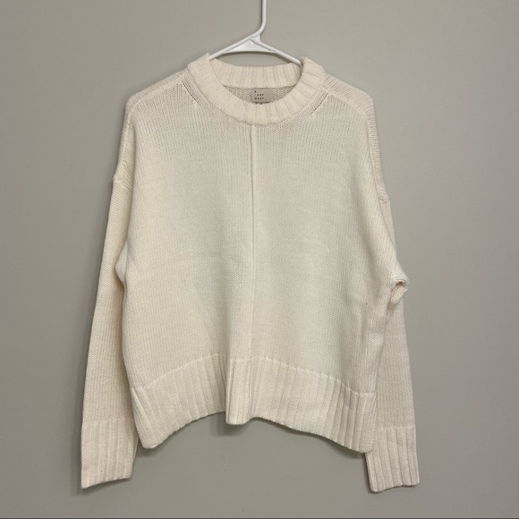 a new day Sweaters - LIKE NEW a new day Cream Heavy-Knit Sweater